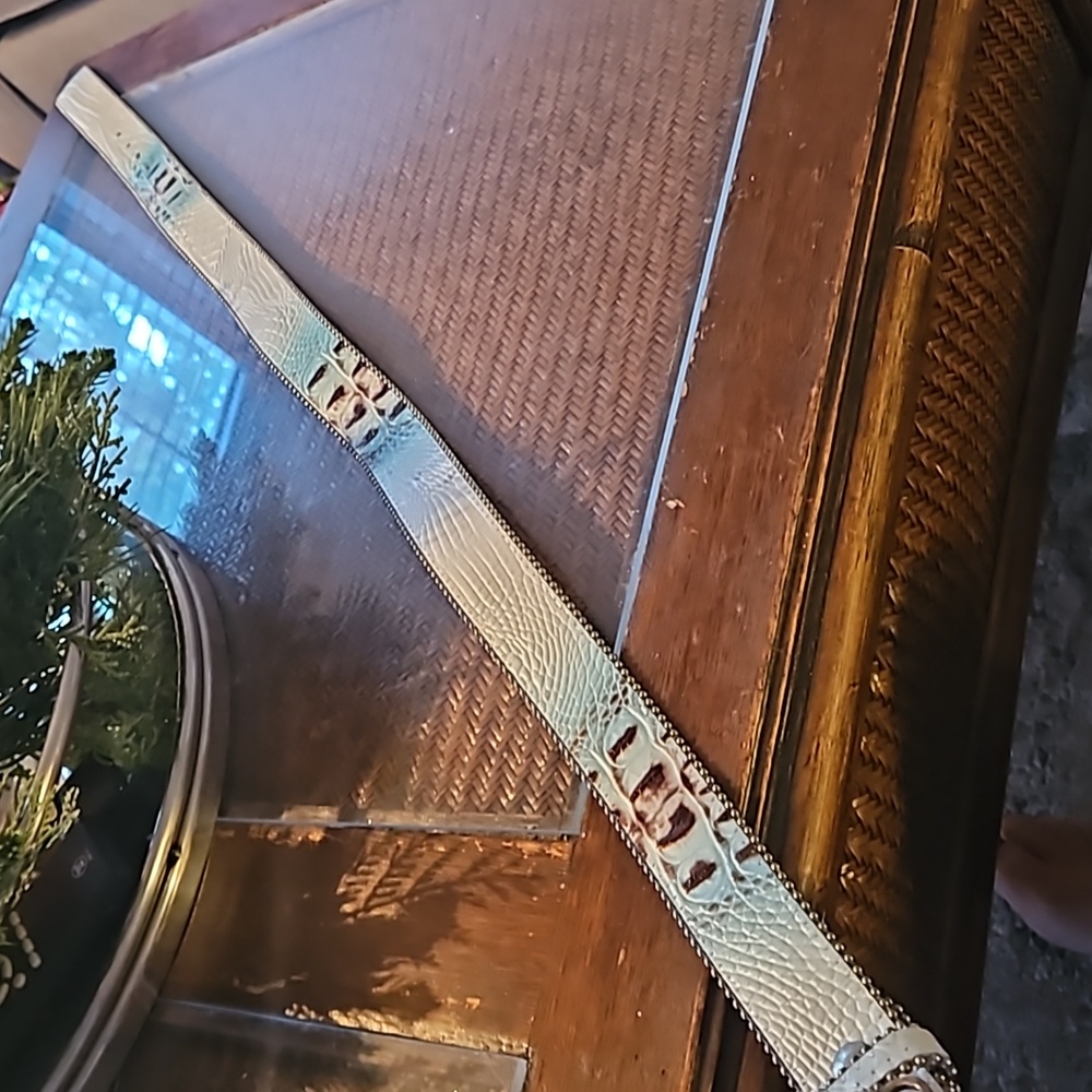 Leathrock Made in the USA! Leather Belt like new! Size 41 - Picture 12 of 13